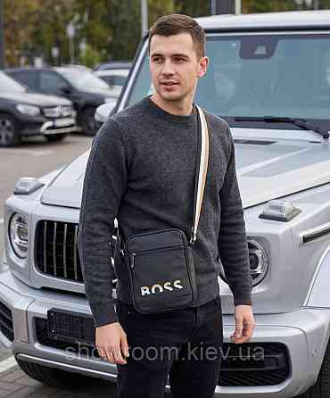 Брендовая мужская борсетка, сумка Boss (3715D) Киев