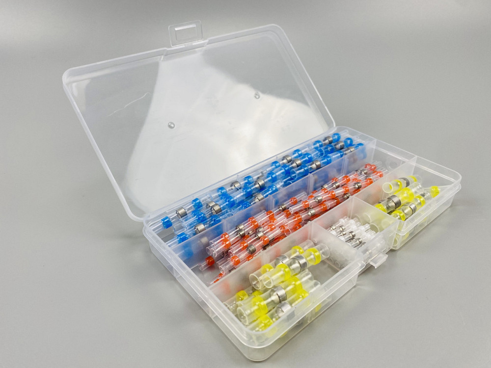 Набір паяльних з'єднувачів для проводів, термоусадочні стикові з'єднувачі, водонепроникні ізольовані Мукачево - фото 6