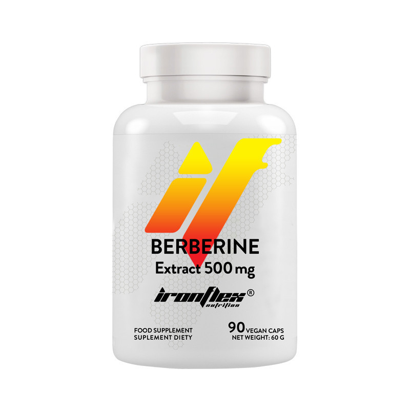Берберин IronFlex Berberine Extract ( 500 mg) 90 tabs Луцьк - фото 8