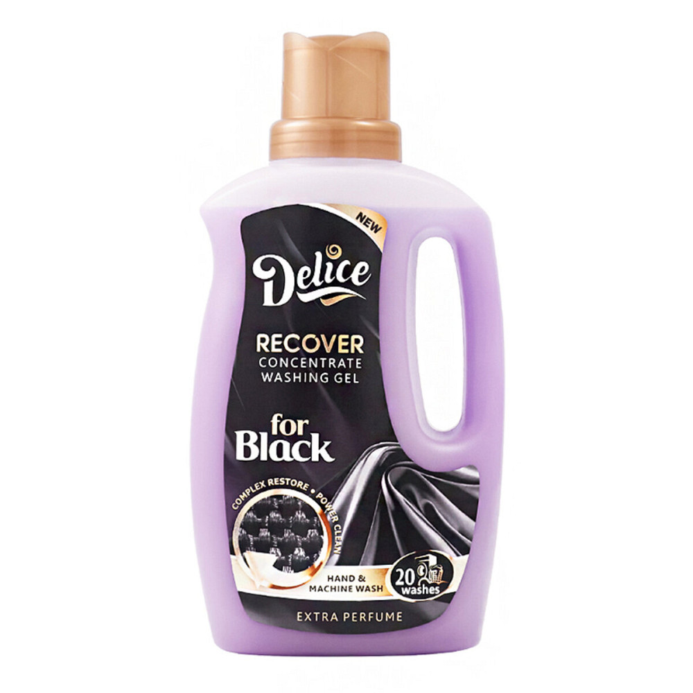 Гель для стирки Delice для темных вещей 1л Киев - изображение 1