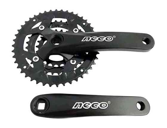 Зірки велосипедні (передні) 22/32/44T (MA11-432B) (17 см) Neco KL Мукачево