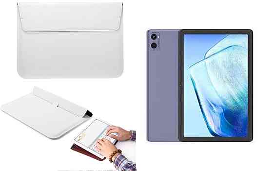 Чохол-конверт VitoCase для Cubot Tab 20, з функцією підставки для планшета Білий Київ
