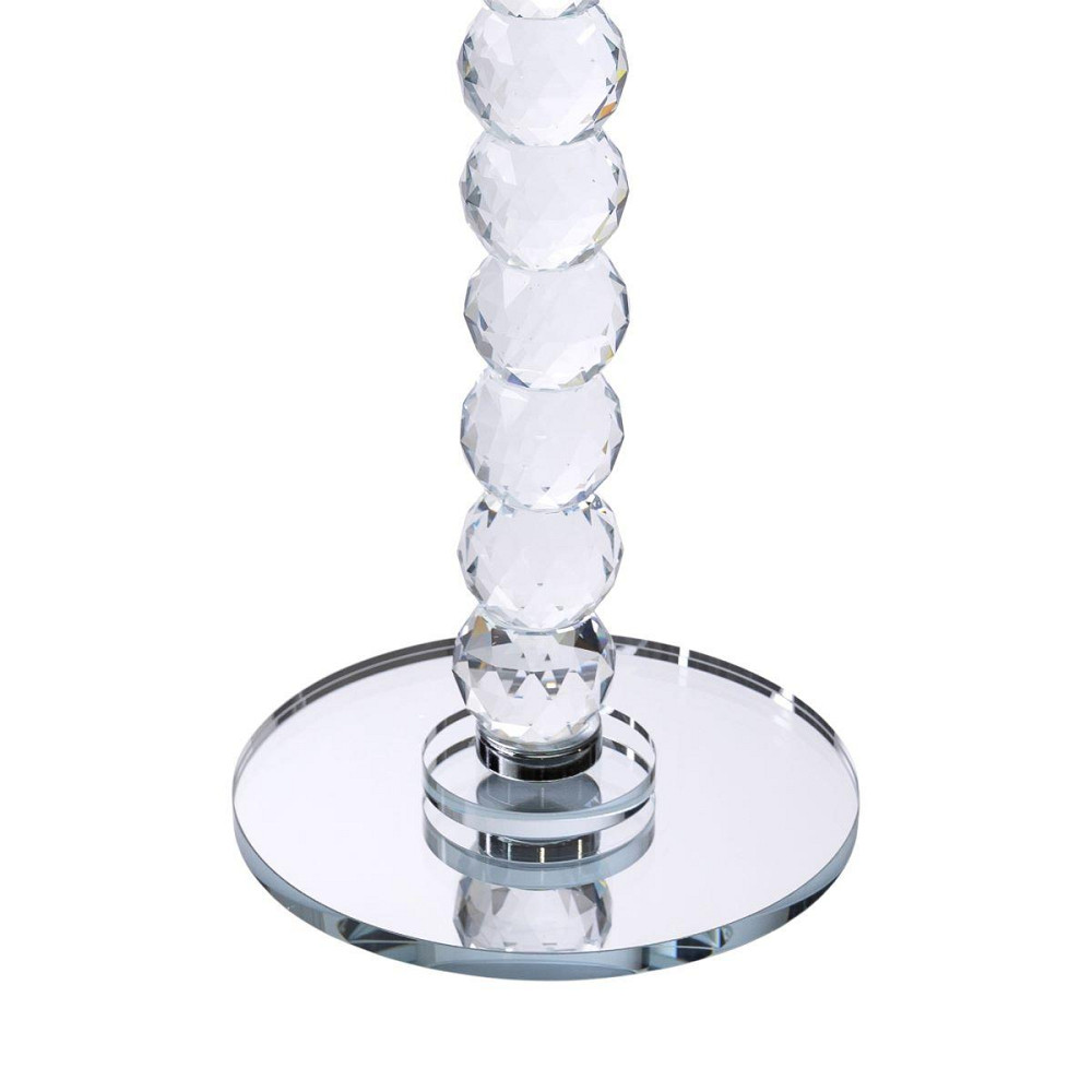 Тортовница стеклянная на ножке 30×32 см см подставка для торта, капкейков прозрачная HP-4-81L Киев - изображение 4