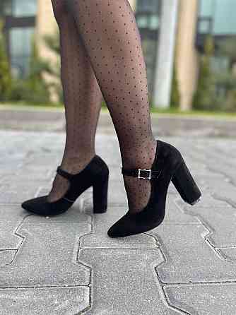 Туфлі жіночі SEE SEVEN чорні натуральна замша каблук 10 см (283/9535) 35р.36р.37р.38р. Коломыя