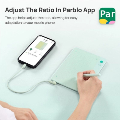 Графічний планшет Parblo Ninos NEO Green (NINOSNEO) Вінниця - фото 3