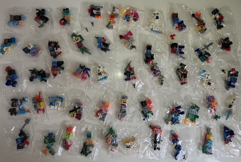 Майнкрафт магнітний дитячий конструктор 100 будівельних шт Minecraft. Харьков - изображение 4