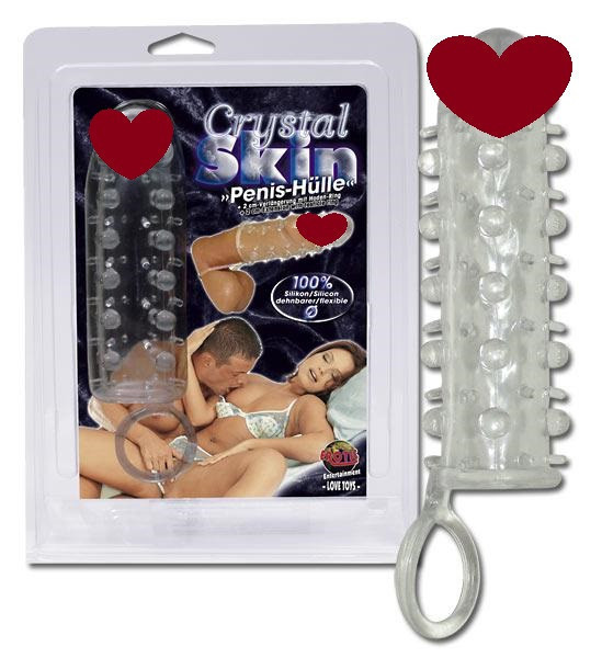 Силіконова насадка з кільцем Sex Aura Київ - фото 1