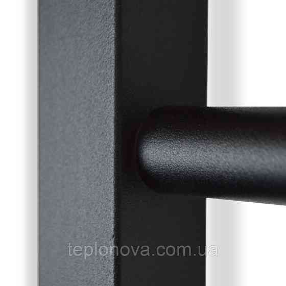 Сушарка для рушників Класик Квадро 500х1000 Sensor ліва з таймером, чорний муар Чернівці