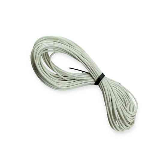 Провід на проводку багатож. d=4.00 білий (20 п.м.) Мукачево