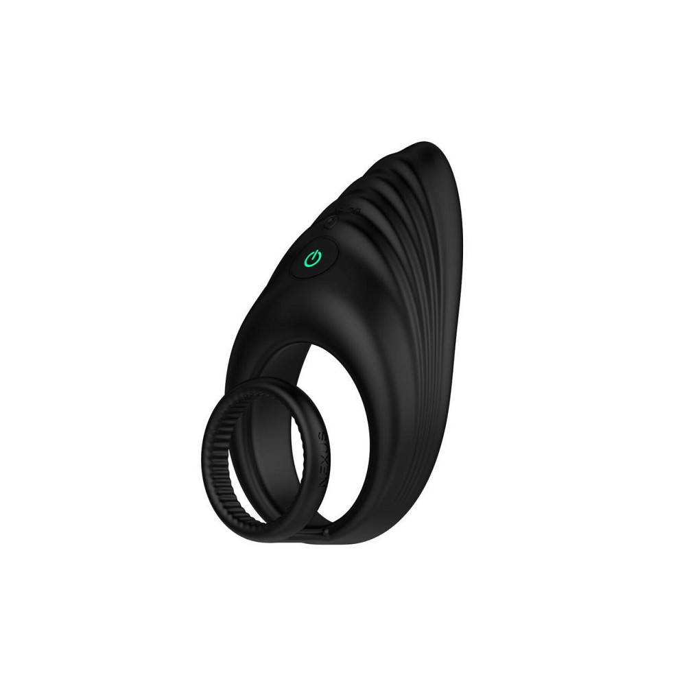 Эрекционное виброкольцо Nexus Enhance Vibrating Cock and Ball Ring, двойное Sex Aura Киев - изображение 2