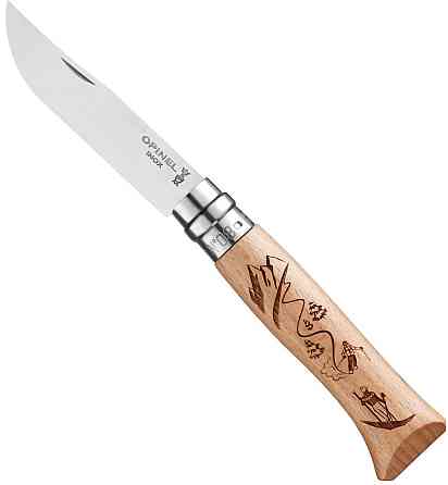 Кухонный Нож универсальный Opinel с рисунком No.08 
