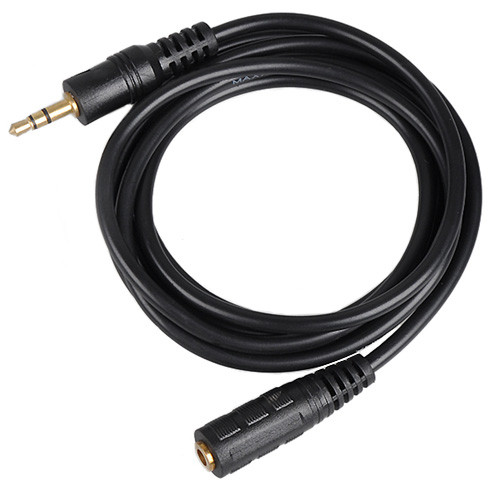 Аудио кабель, удлинитель, 3.5мм джек, мама-папа, 1.4м Винница - изображение 1