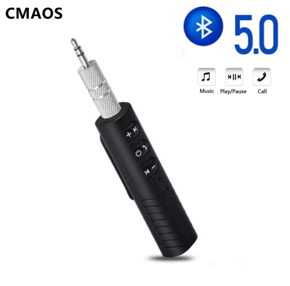 Приймач Bluetooth 5.0 AUX адаптер Car Kit mp 3 Receiver блютуз 3.5 мм аукс Київ - фото 1