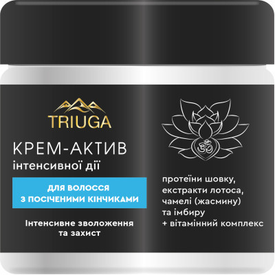 Крем для волосся Triuga Ayurveda Professional Home Care Зволоження та захист Для волосся з посіченими кінчиками 300 мл (4820164640784) Вінниця - фото 1