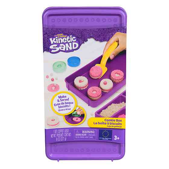 Набір піску для творчості - Kinetic Sand Кольорове печиво Дніпро