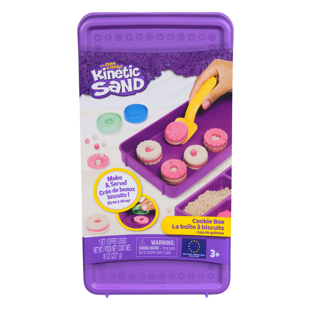 Набір піску для творчості - Kinetic Sand Кольорове печиво Дніпро - фото 1