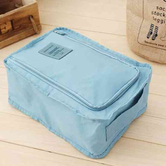 Сумка-органайзер для взуття дорожній голубий Вінниця