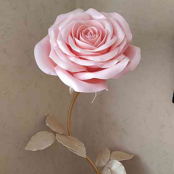 Торшер-нічник "Кремова троянда" Дніпро