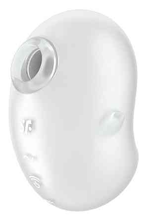 Вакуумный стимулятор вибратор Satisfyer Cutie Ghost белый, 9.1 см Sex Aura Киев