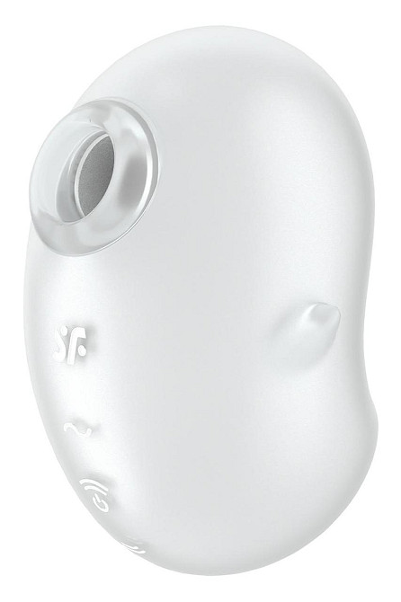 Вакуумный стимулятор вибратор Satisfyer Cutie Ghost белый, 9.1 см Sex Aura Киев - изображение 1