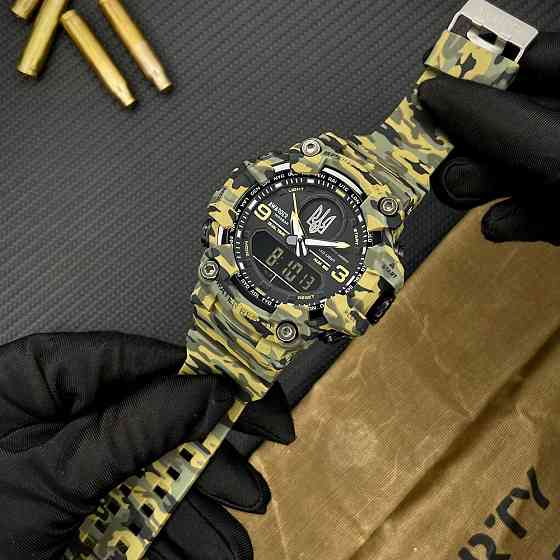 Awarder 001 Тризуб срібло  Camo Green Киев