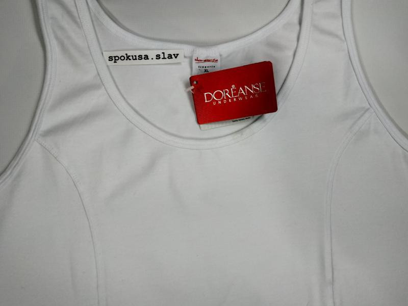 Чоловіча майка doreanse tanktop 2255 біла Славута - фото 12