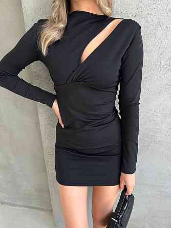 Женское стильное вечернее мини платье из микродайвинга 44/46 Одесса