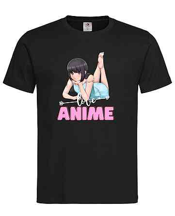 Футболка "Love Anime" футболка з аніме-принтом Городище