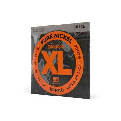 Струны для гитары D'Addario XL Pure Nickel Regular Light (10-45) (EPN110) Винница