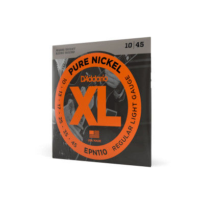 Струны для гитары D'Addario XL Pure Nickel Regular Light (10-45) (EPN110) Винница - изображение 2