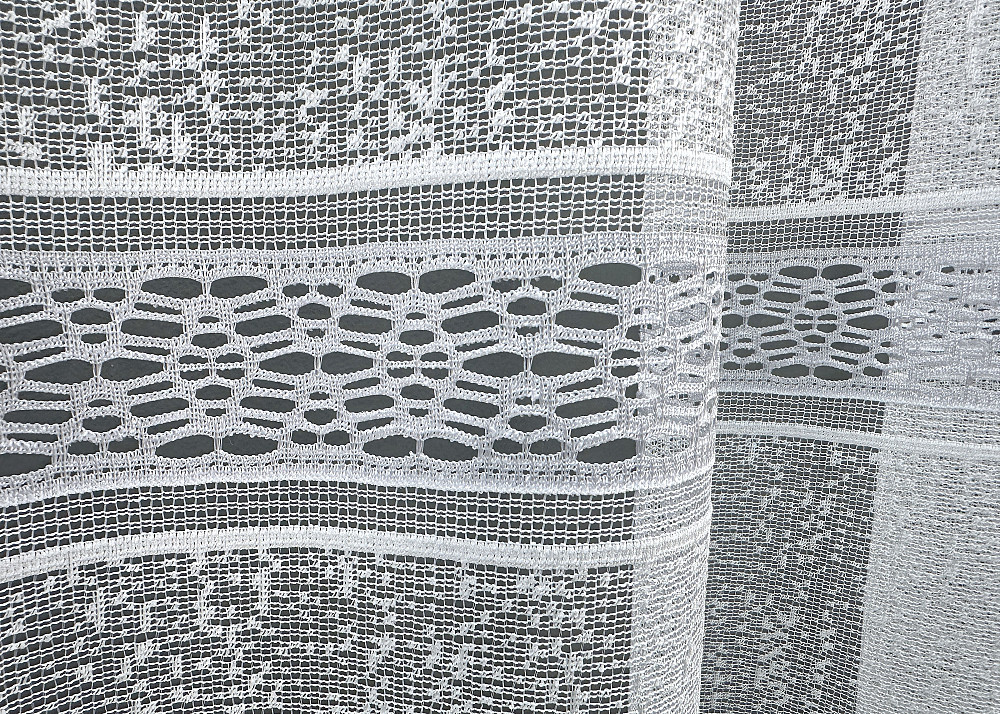 Тюль VR-Textil 1549т Bari Жакард Білий 500х270 см (42-1136) Київ - фото 6