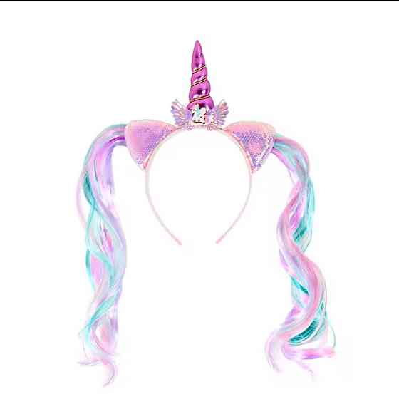 Детский обруч Единорог 12 см розовый Киев