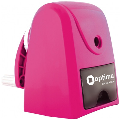 Точилка Optima Механічна для олівця з автоматичною подачею, рожева (O40676-09) Вінниця - фото 1