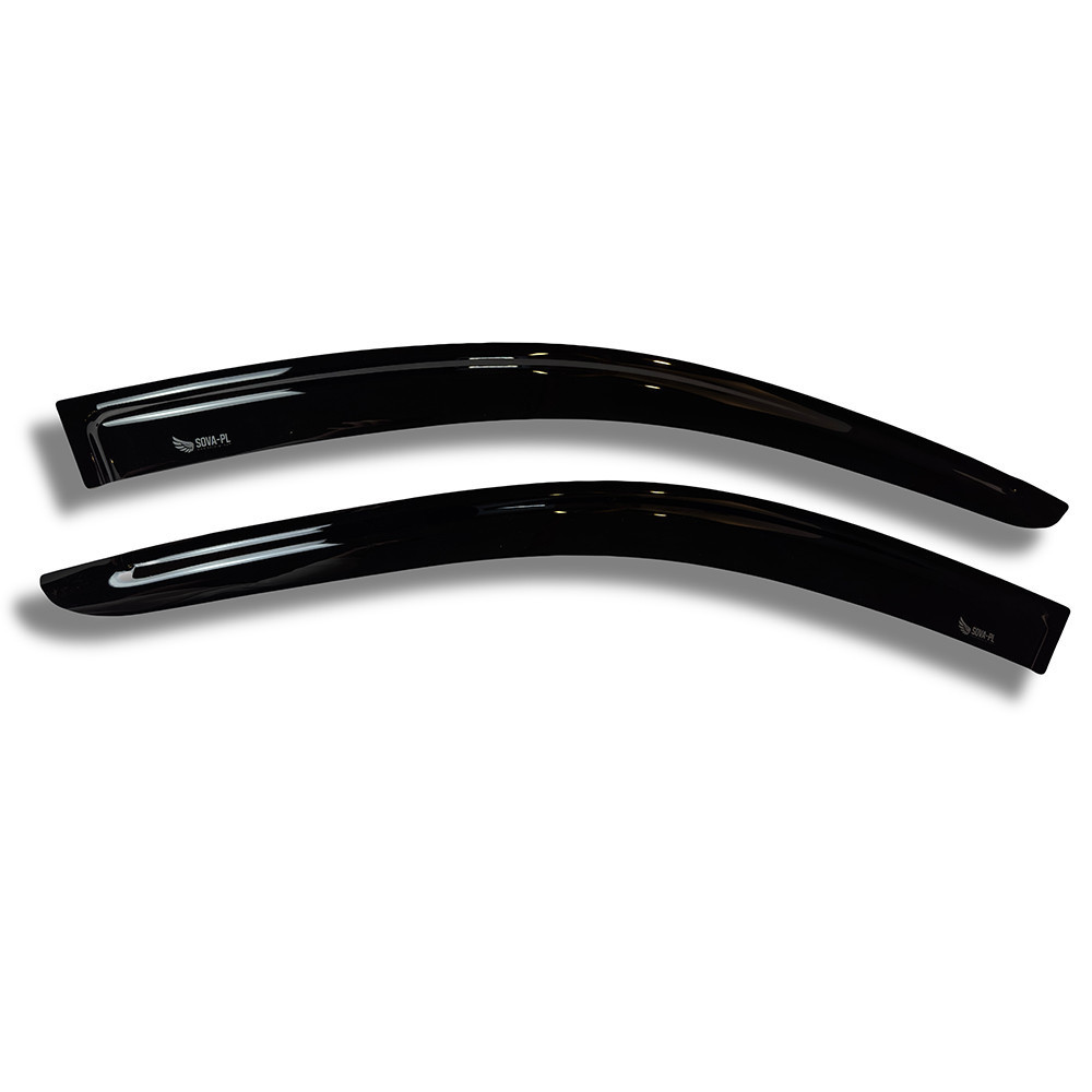 Дефлектори вікон (вітровики) Renault Kangoo 1997-2007, 2шт, SOVA-PL, на скотчі Вінниця - фото 6