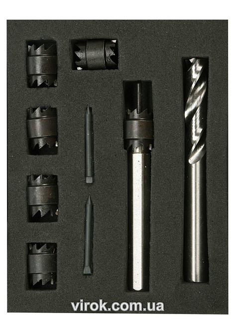 Засоби для висвердлення точкової зварки YATO, 9 елементів [10/60] Одеса - фото 1