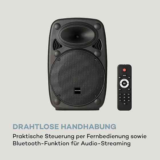 Мобільна акустична система Streetstar 8 8-дюймовий (20 см) низькочастотний мікрофон УВЧ-мікрофон 200 Вт Рівне