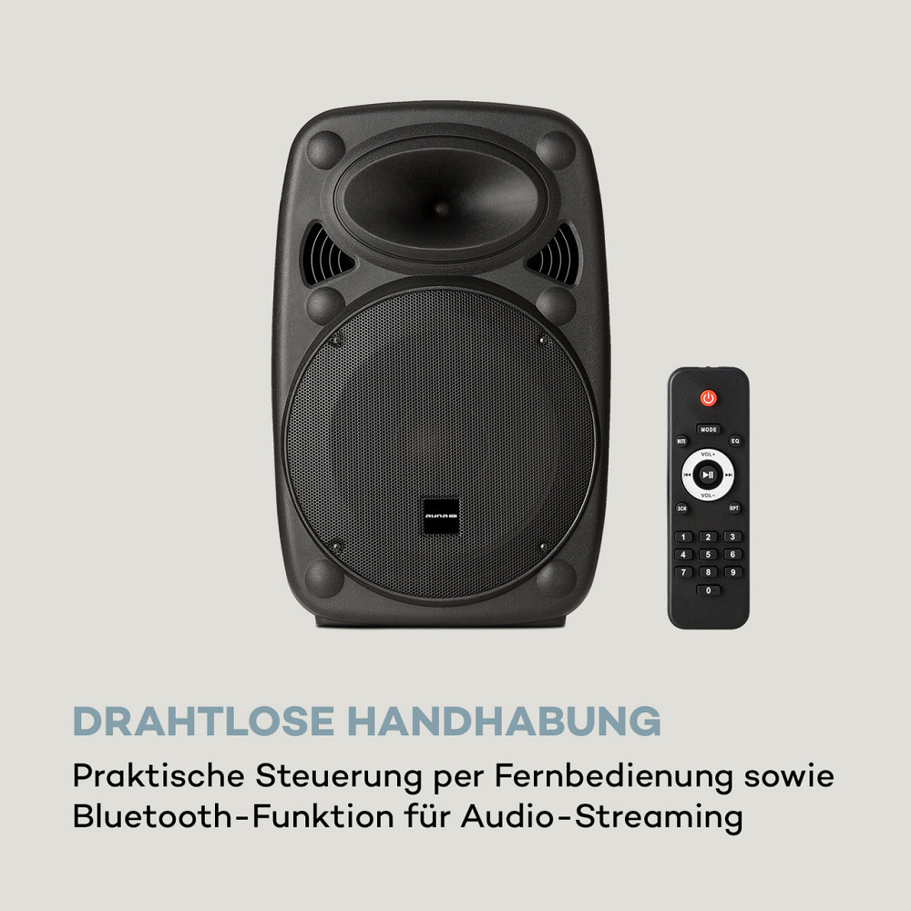 Мобільна акустична система Streetstar 8 8-дюймовий (20 см) низькочастотний мікрофон УВЧ-мікрофон 200 Вт Рівне - фото 3