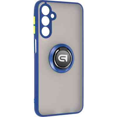 Чохол до мобільного телефона Armorstandart Frosted Matte Ring Samsung A25 5G (A256) Navy Blue (ARM73765) Вінниця