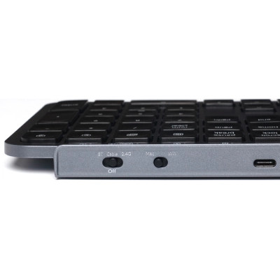 Клавиатура Keychron B6 Pro Wireless/Bluetooth/USB UA Space Gray (B6P-K1-UA) Винница - изображение 10