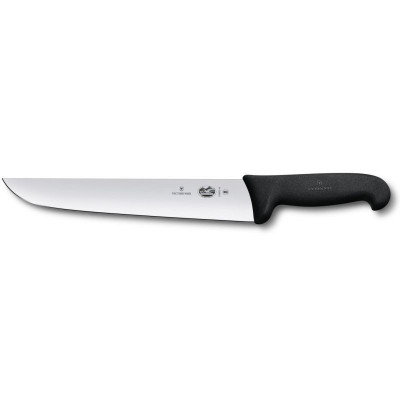 Кухонный нож Victorinox Fibrox Butcher 16 см Black (5.5203.16) Винница - изображение 1