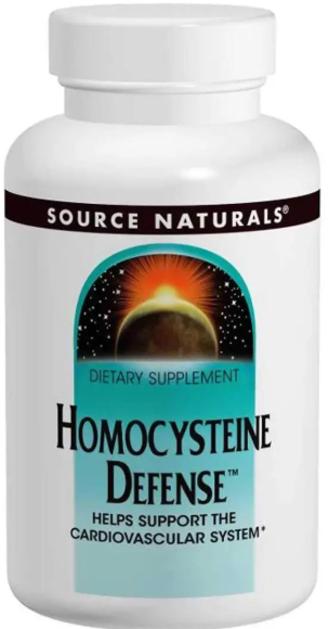 Підтримка серця Source Naturals Homocysteine Defense 120 таб Київ - фото 1