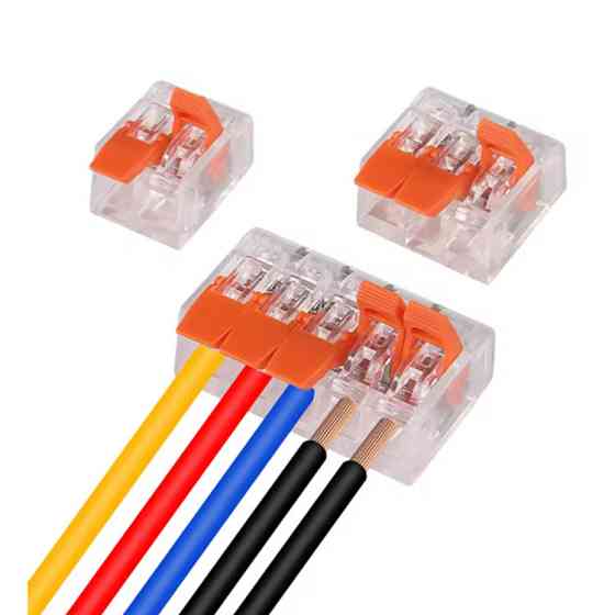 Набор универсальных клемм с рычагами, 75 шт. Киев