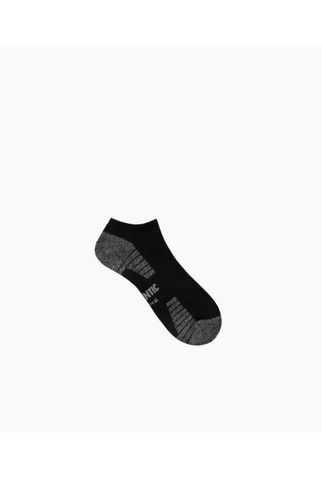 Шкарпетки чоловічі короткі Atlantic MC-004 Утеплена стопа 43-46, Чорний, Білий Київ - фото 3