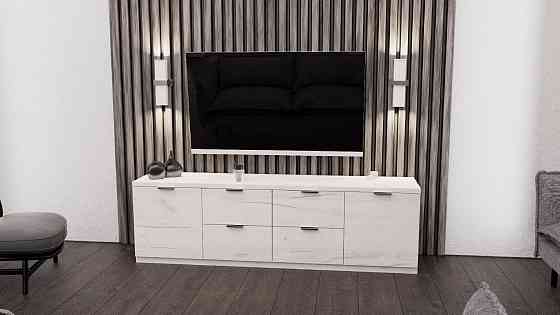 Тумба TV №6, Дуб Шамоні Світлий, 2000/420/600 Львов