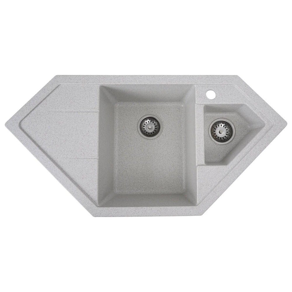 PLATINUM Гранітна мийка для кухні Platinum 9950 PANDORA матова Топаз Київ - фото 1