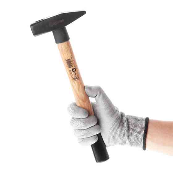 Молоток слесарный, 500 г, ручка из ясеня INTERTOOL HT-0254 Киев