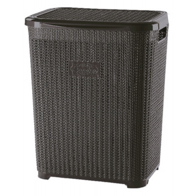 Кошик для білизни Violet House 1007 Віолетта Coffee 45 л (1007 Виолетта COFFEE 45 л) Вінниця - фото 1