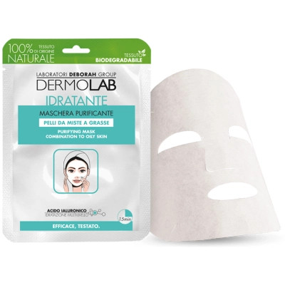 Маска для обличчя Dermolab Purifying Mask Тканинна очищуюча (8009518295252) Вінниця - фото 3