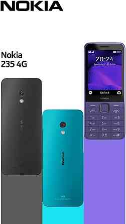 Смартфон Nokia 235 DS 4G Чорний 128 МБ RAM 128 МБ ROM 5.5" 320x240 1450mAh Бюджетний новий Київ
