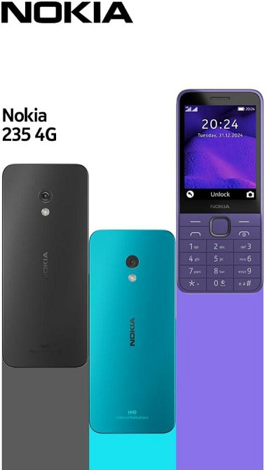Смартфон Nokia 235 DS 4G Чорний 128 МБ RAM 128 МБ ROM 5.5" 320x240 1450mAh Бюджетний новий Київ - фото 2